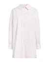 Hevo Hevò Woman Shirt Light Pink Size 4 Cotton, Polyester, Elastane In Pink