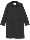 Hevo X Feliciotto Cavallino Coat In Grey