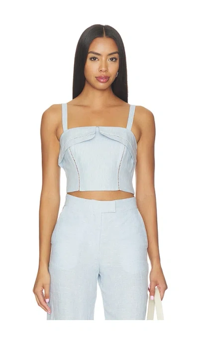 Hevron Alba Top In Sky Melange