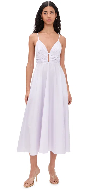 Hevron Darcy Dress Thistle Stripe