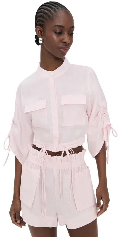 Hevron Eva Top Rose Quartz