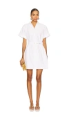 Hevron Harlow Dress In White