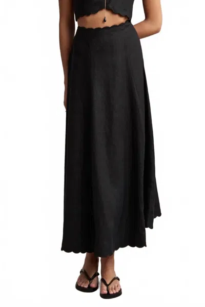 Hevron Issa Skirt In Black