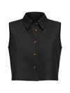 Hevron Kajta Sleeveless Shirt In Black