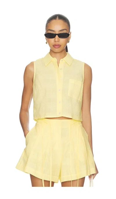 Hevron Katja Top In Yellow