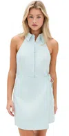 Hevron Lauren Dress Seafoam
