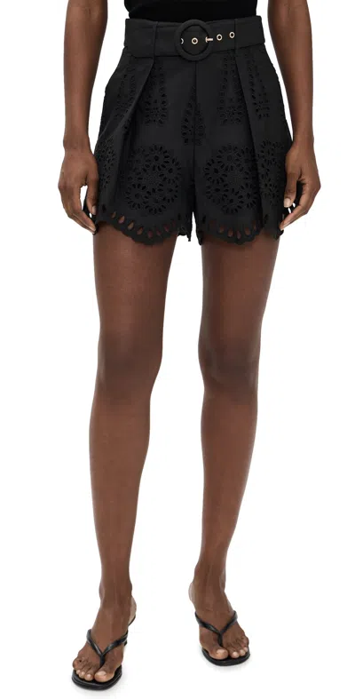 Hevron Lexi Shorts Black