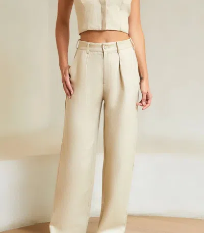 Hevron Lula Pant In Beige