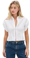 Hevron Opal Top White In White