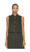 Hevron Vera Top In Green