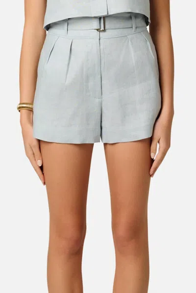 Hevron Zinna Short In Dusty Blue