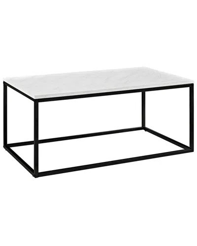 Hewson 42in Modern Glam Metal Coffee Table