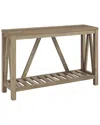 Hewson 52in Rustic Entryway Table