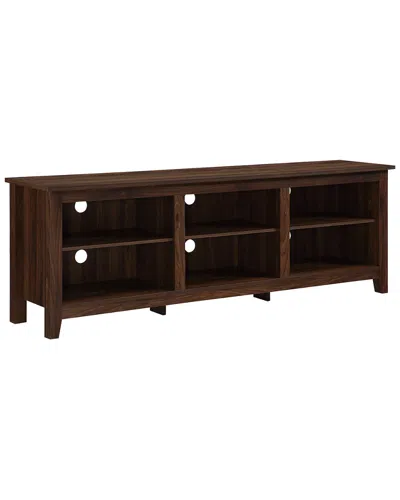 Hewson 70in Rustic Wood Tv Stand