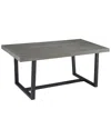 Hewson 72in Distressed Solid Wood Dining Table