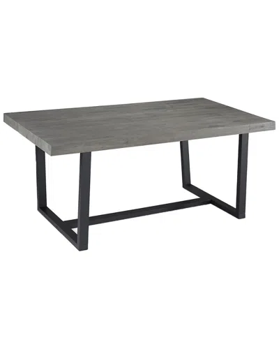 Hewson 72in Distressed Solid Wood Dining Table