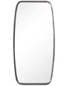 Hewson Antique Silver Leaf Mirror In Gray