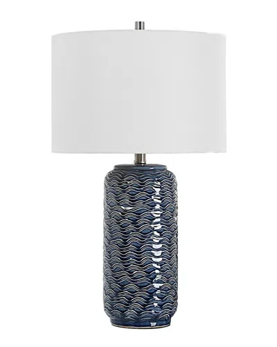 Hewson Braylen Table Lamp In Blue