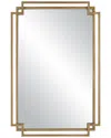 Hewson Brushed Gold With Subtle Silver Highlights In Gold