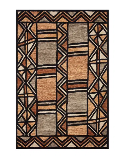 Hewson Nala Wool Pile Rug In Brown