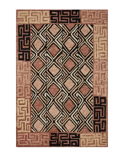 Hewson Nala Wool Pile Rug In Rose