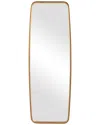 Hewson Gold Leaf Finish Mirror In Gold