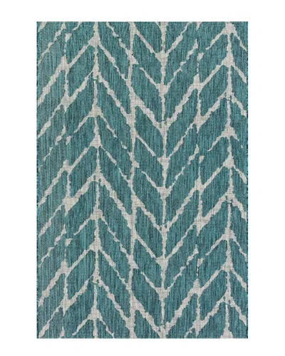 Hewson Isle Indoor/outdoor Rug In Blue