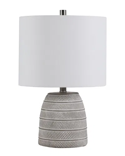 Hewson Mila Table Lamp In Gray