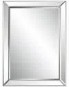 Hewson Mirror With Beveled Panels In Silver