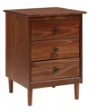 Hewson Modern 3-drawer Nightstand