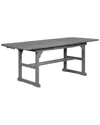Hewson Outdoor Patio Acacia Wood Dining Table