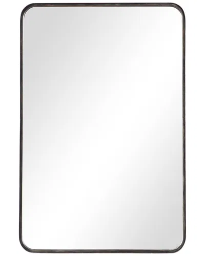 Hewson Rich Dark Bronze Mirror With Gold Highlights In Black