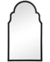 Hewson Satin Black Finish Mirror In Black