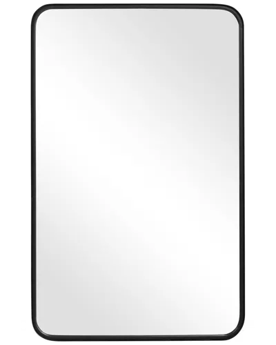 Hewson Satin Black Finish Mirror