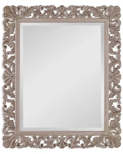Hewson Specialty Natural Finish Mirror In Brown