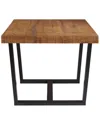 Hewson 52in Distressed Solid Dining Table