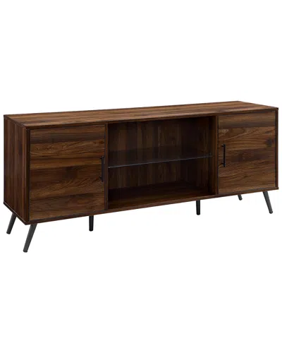 Hewson 60in Mid-century Modern Wood Tv Stand Console