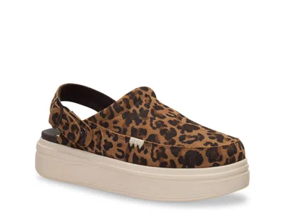 Hey Dude Austin Lift Clog In Brown