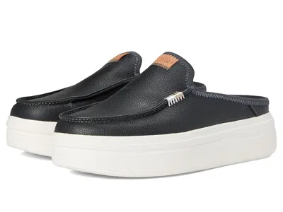 Hey Dude Austin Lift Leather In Black