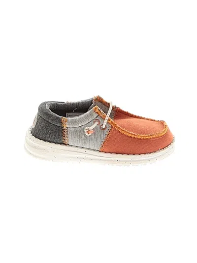 Pre-owned Hey Dude Kids' Booties In Gray