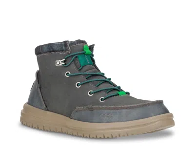Hey Dude Bradley Classic Boot In Gray