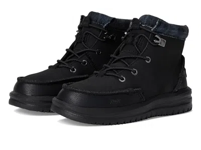 Hey Dude Kids' Bradley Classic (toddler) Boys Shoes Black : 4 Toddler M, Leather