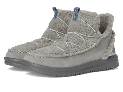 Hey Dude Camden Suede Cozy In Gray