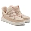 Hey Dude Camden Women's Us 9 Beige Suede Cozy Ankle Slip-on Casual Shoes Khd2273