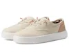 Hey Dude Conway Craft Linen Sneakers Women's Gray Slip On Casual Shoes Jobb030 In Multi