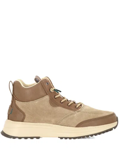 Hey Dude Flat Shoes In Brown