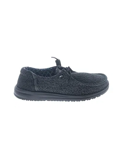 Pre-owned Hey Dude Flats In Gray