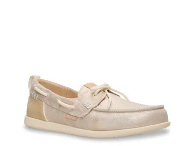 Hey Dude Harbor Breeze Lo Classic Boat Shoe In Neutral
