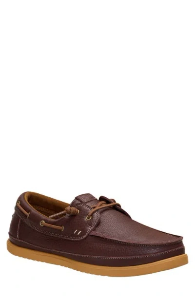 Hey Dude Harbor Lo Boat Shoe In Brown