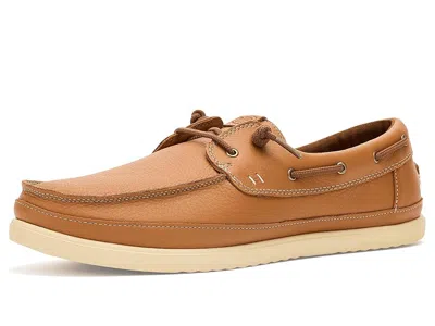 Hey Dude Harbor Lo Craft Leather In Brown